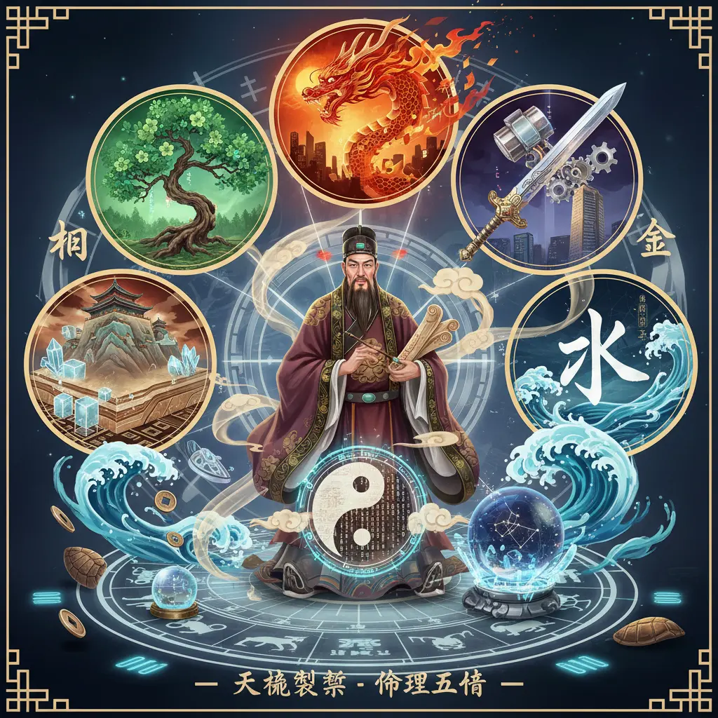 算命師傅 - 五行