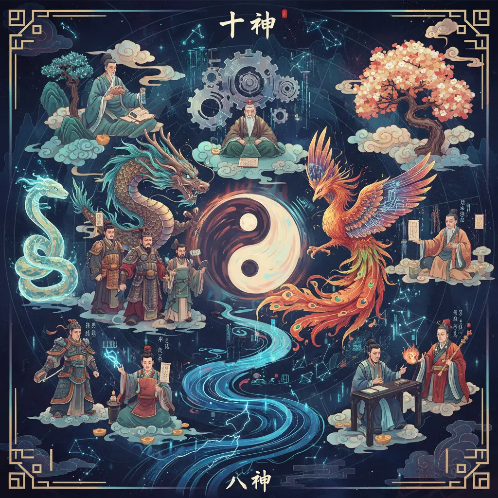 八字 - 十神