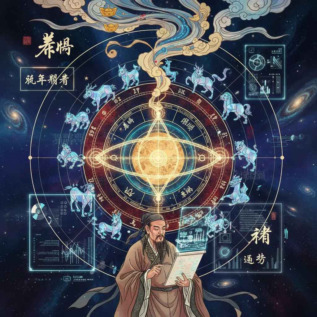流年運勢 - 星盤
